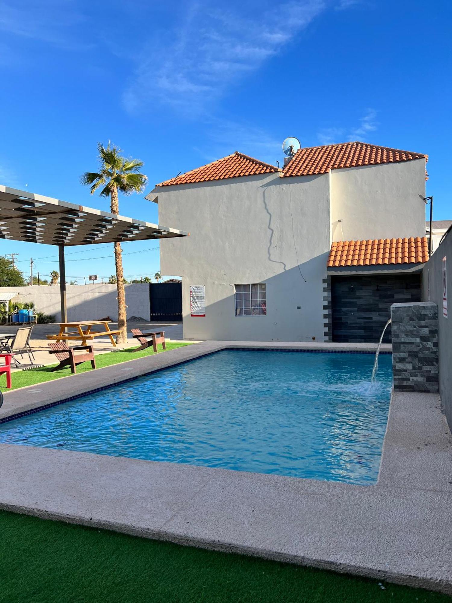 Hotel Los Pinos Inn El Golfo de Santa Clara Eksteriør billede